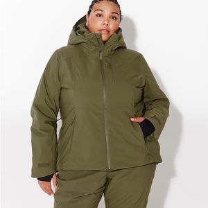 NWT Halfdays Lawrence Ski Jacket Olive